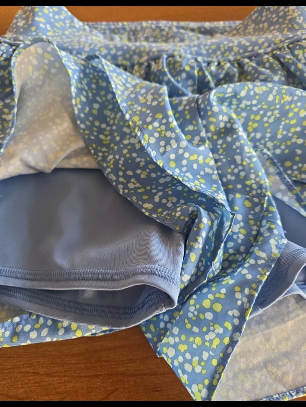 Abercrombie & Fitch Blue Floral Girls' Skort